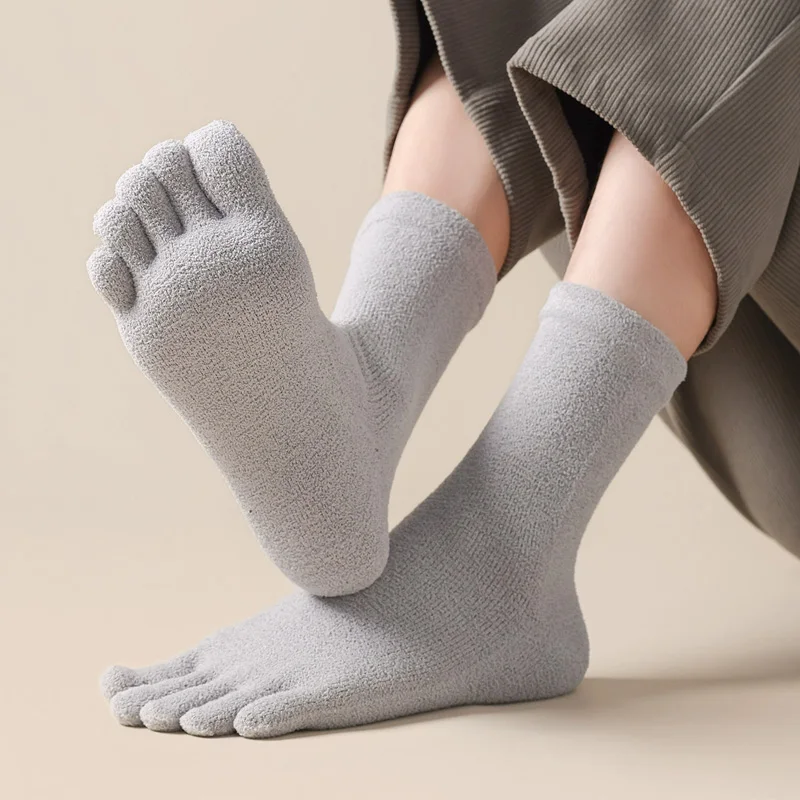 6/12 Pairs Thick Thermal Split - Thermal Sock Winter 评论和价格