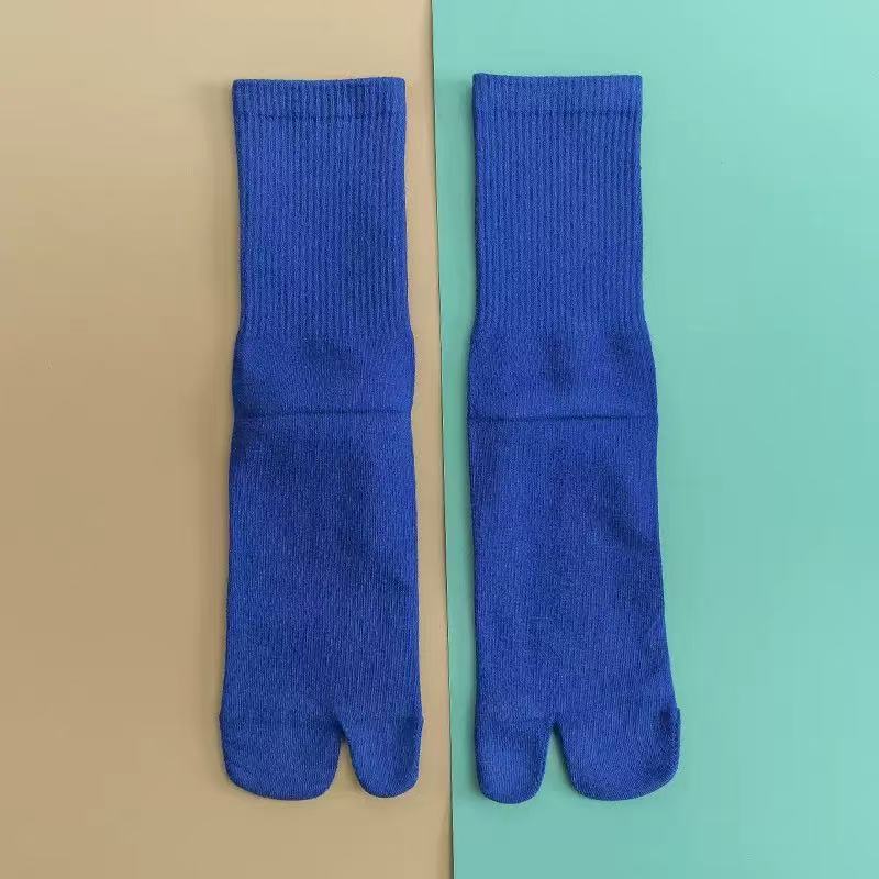Candy Color Mid-Calf Tabi Sock - Toe Sock Split 评论和价格