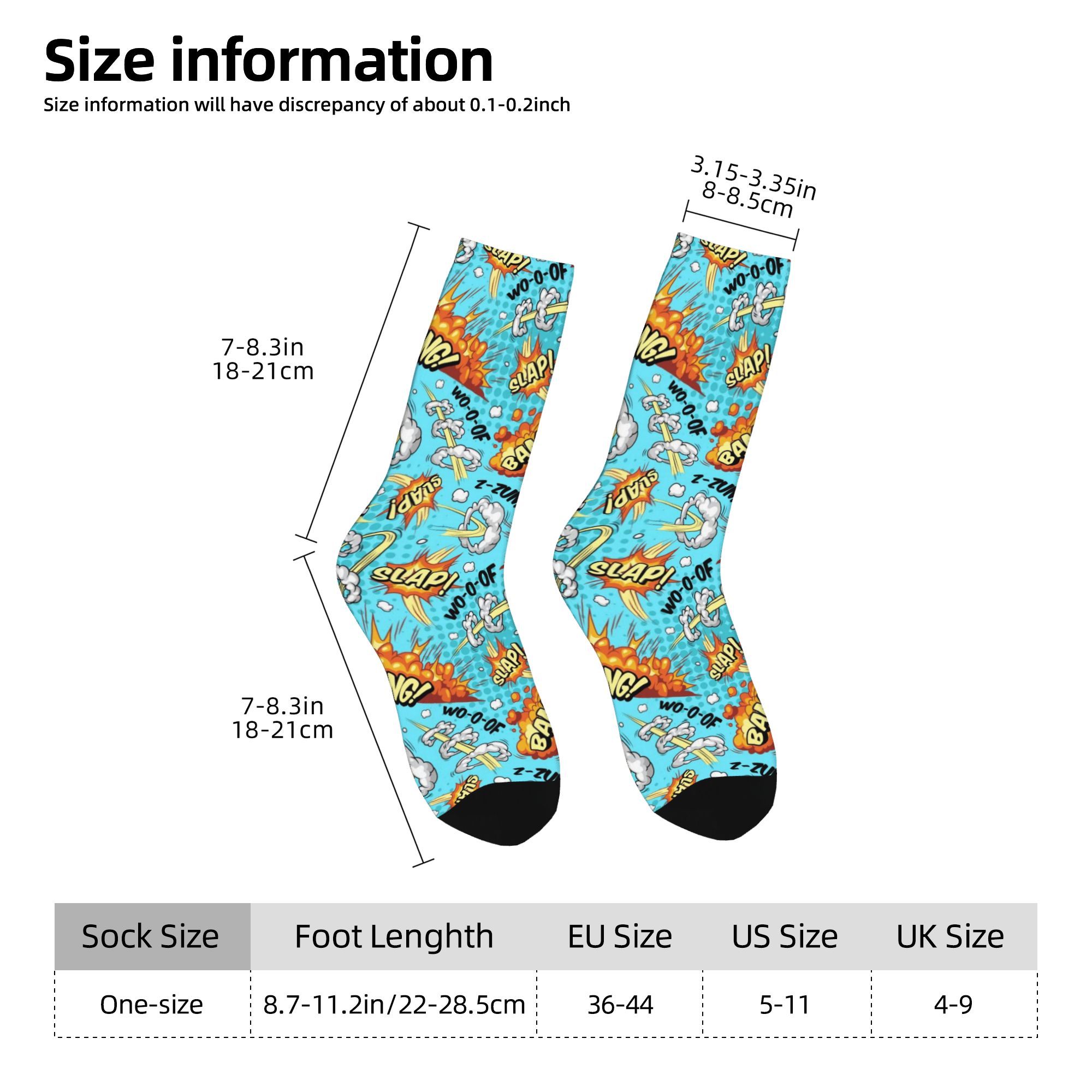 Custom Comic Book Mens Crew So - Dress Sock Men 评论和价格
